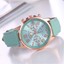 thumbnail 23 - New Fashion Geneva Women Leather Band Stainless Steel Quartz Analog Wrist Watch