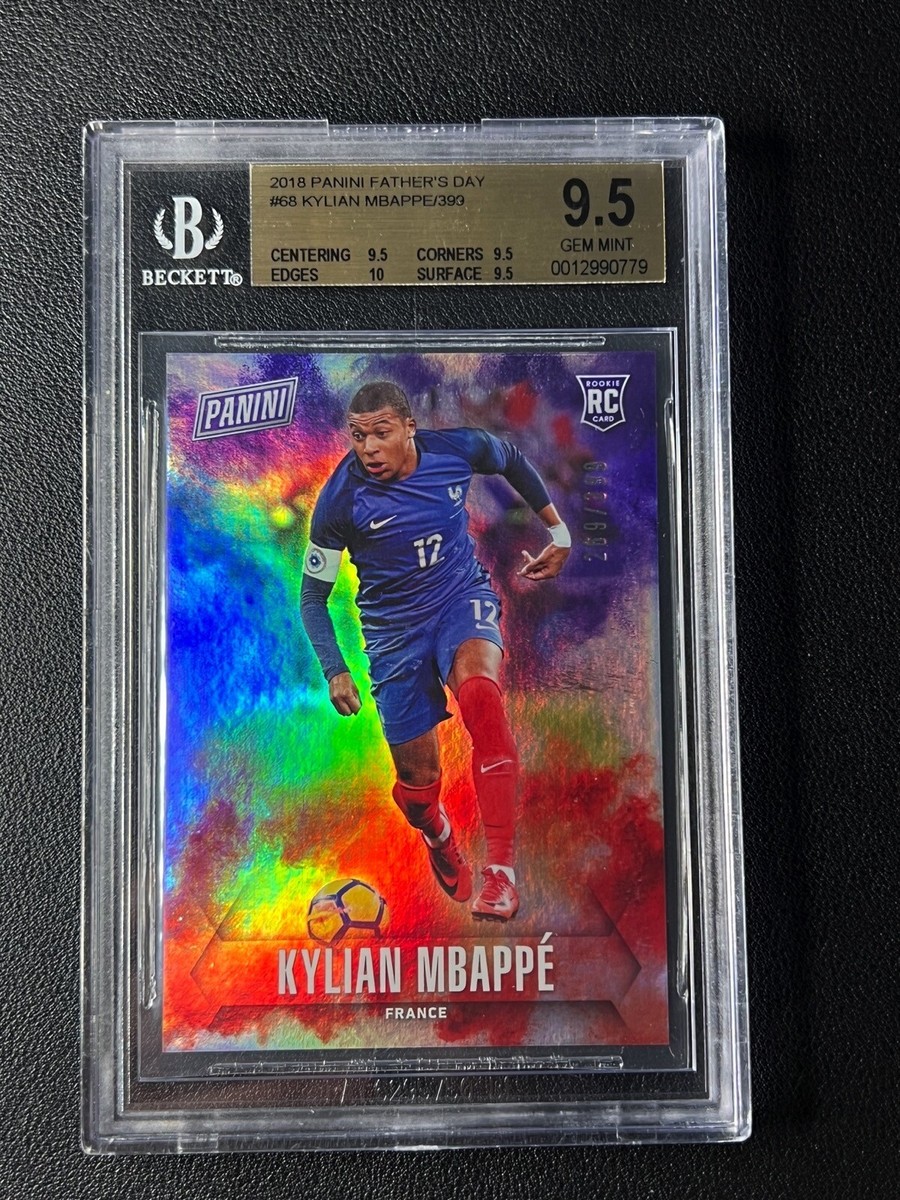 KYLIAN MBAPPE BGS 9.5 2018 PANINI FATHER'S DAY #66 SOCCER
