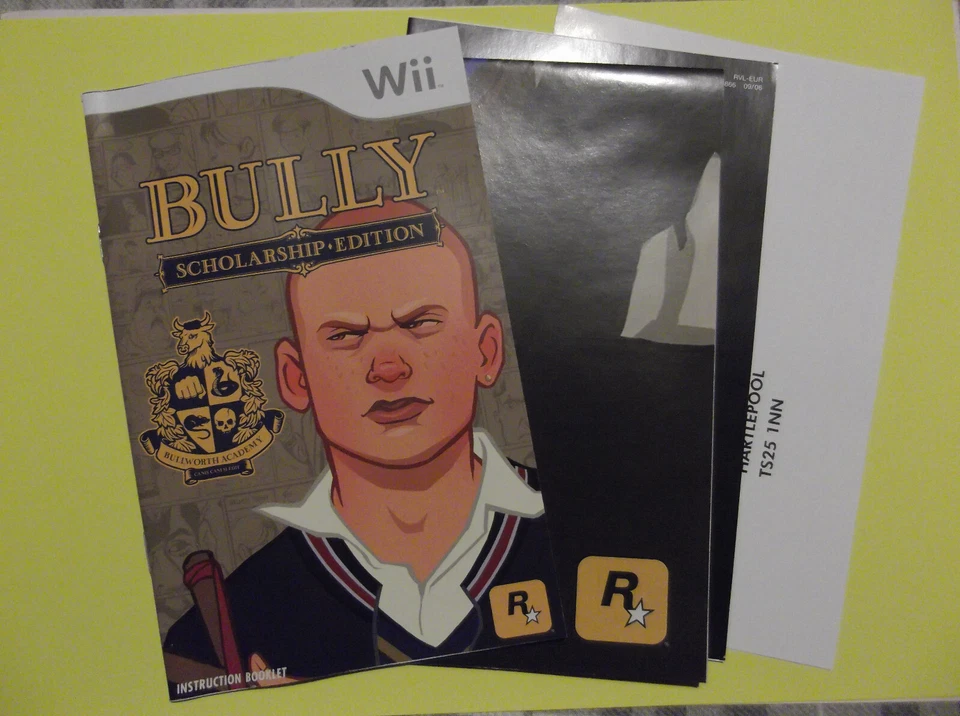 Bully Scholarship Edition. Nintendo Wii. PAL. EUR. - Image 4 of 4