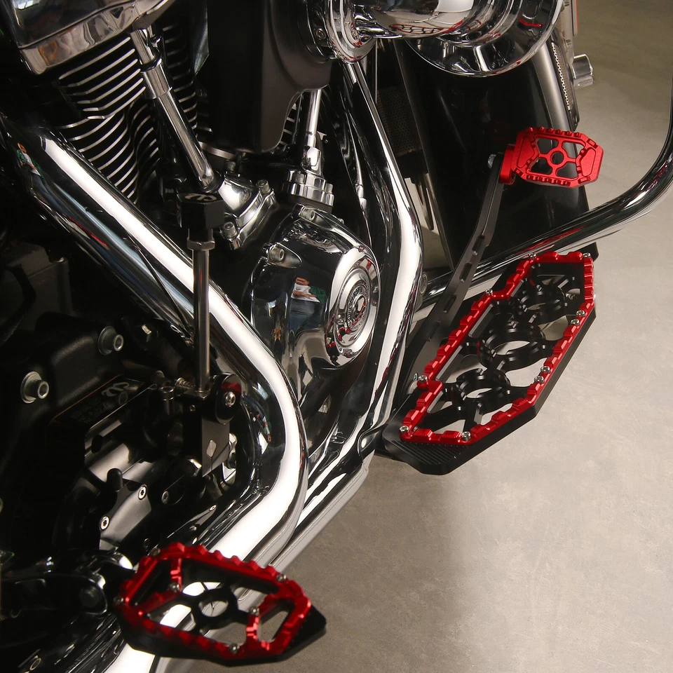 MX Floorboards Footboards For Harley Touring Electra Glide Road king 2014-2024 Foto 2 de 4