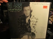 Sealed 1986 PHILIP GLASS Songs From Liquid Days US LP CBS 39564 Modern Classical