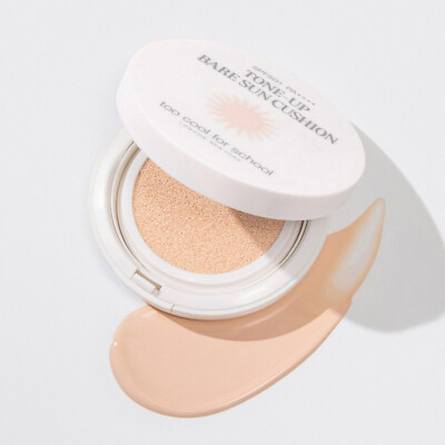 TOO COOL FOR SCHOOL Tone Up Bare Sun Cushion SPF50+ PA++++ 15g, Kbeauty,sample