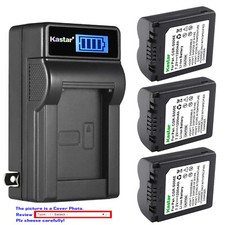 Kastar Battery LCD Wall Charger for CGA-S006 CGR-S006 Panasonic Lumix DMC-FZ35K