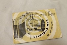 original instructions for Ricoh 500