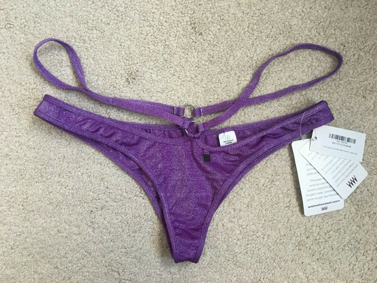 Fwj 競技用ビキニ(used)パープル Fwj 競技用ビキニ(used)パープル