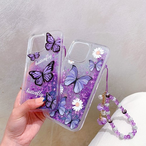 Funda Para Huawei Honor Arena Movidiza Mariposa Líquida Suave Antigolpes Cubiertas Pulsera - Imagen 2 de 21