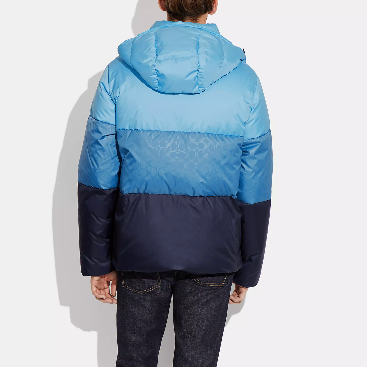 NWT Coach CB661 Colorblock Down Puffer Jacket 100% Polyester NWT Coach CB661 Colorblock Down Puffer Jacket 100% Polyester