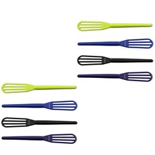 10Pcs/Pack Pro Salon Hairdressing Dye Cream Whisk Plastic Hair Mixer Barber7155