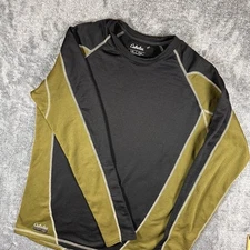 Cabelas Shirt Mens Large ECWCS Base Layer Medium Weight Thermal Waffle Pullover