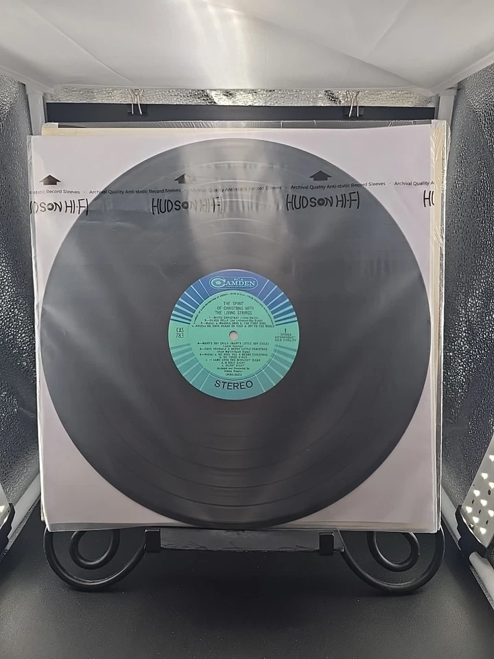 Living Strings The Spirit Of Christmas With The Living Strings LP1963 In Shrink  - Image 3 of 4