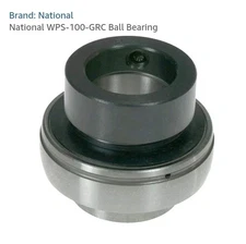1 NEW NATIONAL BEARINGS WPS-100-GRC OIL SEALS NIB 