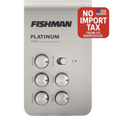 Fishman Platinum Stage Analog Preamp ship from usa