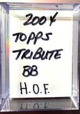2004 TOPPS TRIBUTE REFRACTOR HALL OF FAME LOT of 33/80 CARDS  NM-MINT