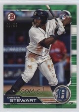 2019 Bowman Green 41/99 Christin Stewart #33 13c1