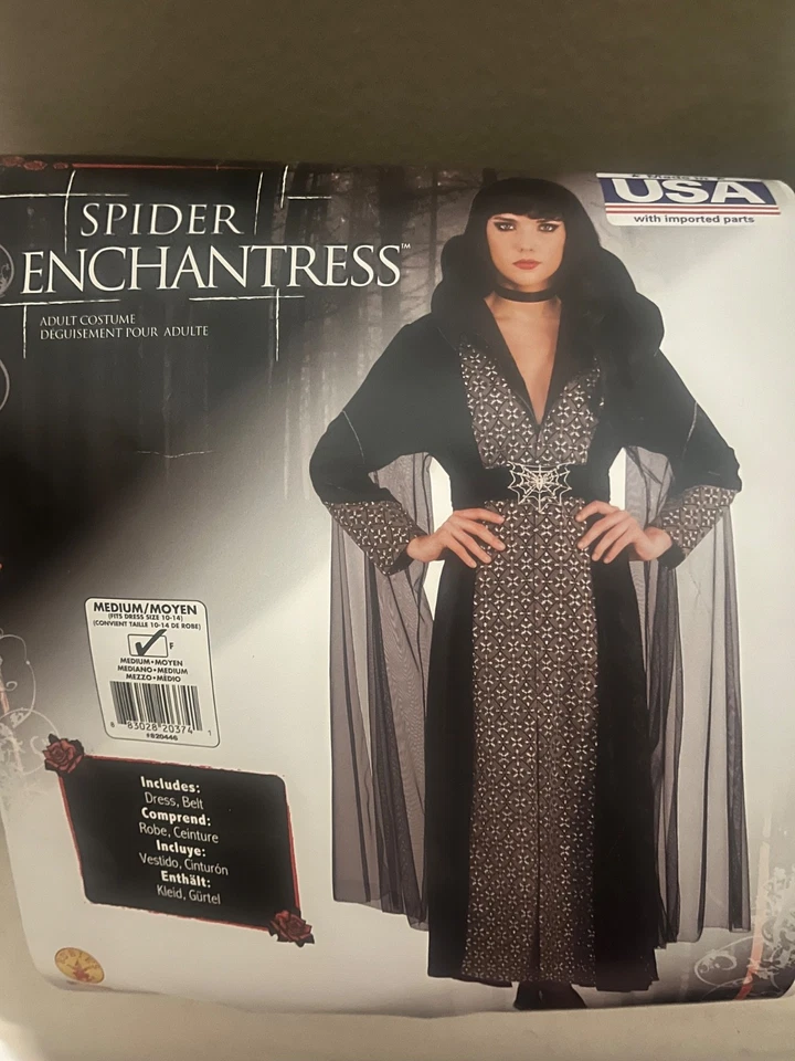 DISFRAZ DE HECHICERA ARAÑA TALLA M Foto 2 de 4