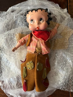 Vintage 1930's Betty Boop Doll, Native Indian (mother only owner) Excellent Cond