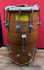 Holz Dholak Trommel Musikinstrument braucht neue Felle