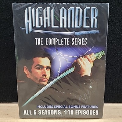 Highlander The Complete TV Series (DVD, 2018, Seasons 1-6+The Raven) New Sealed 