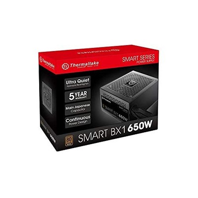 THERMALTAKE SMART BX1 650W ATX POWER SUPPLY PS-SPD-0650NNFABB - BLACK