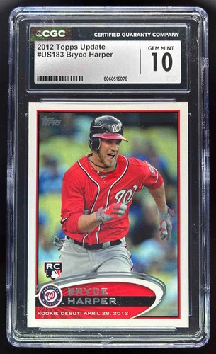 2012 Topps Update #US183 Bryce Harper RC CGC 10