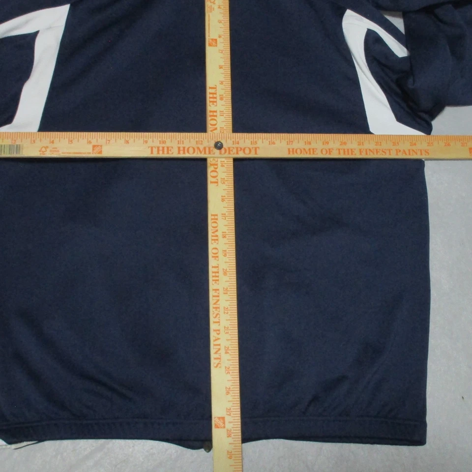 Nike Butler Bulldogs Team Track Jacket Mens XL Blue Fit Dry Windbreaker Pockets - Image 2 of 4