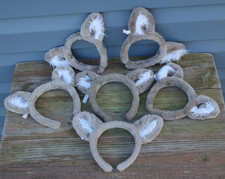 Great Wolf Lodge Ears Lot of 6 Headbands Gray Hat Party Costume Cosplay Play