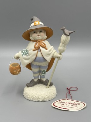 Department 56: Snowbabies: Let's Pretend I'm a Good Witch #56.69187 No Box READ