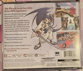 Brave Fencer Musashi (Playstation 1, PS1, 1998) - Complete w/ Demo Disc!