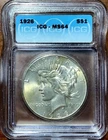1926-P Peace Silver Dollar $1 MS-64 ICG Certified