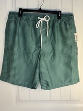Amazon Essentials Mens Drawstring Quick-Dry 9" Swim Trunk Green XL