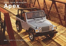 2002 JEEP WRANGLER APEX sales brochure sheet 02 4WD