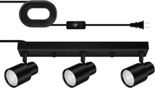 Plug-In Track Lighting LED Spot Light Fixtures for Ceiling Wall