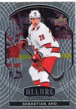 Sebastian Aho 2020-21 Upper Deck Allure #56