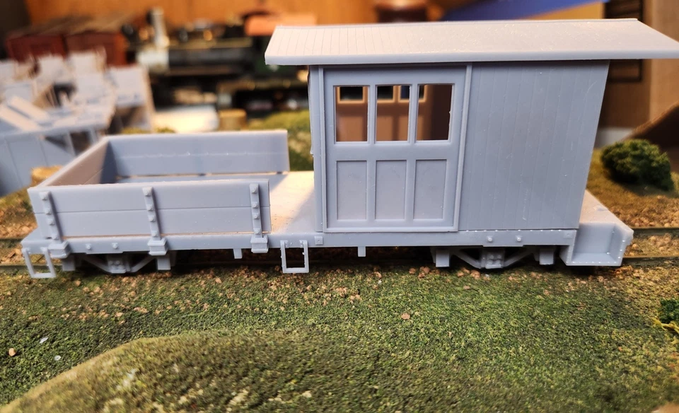 On30 Freelance Work Car With Side Boards And Tool Room 3d Printed Kit  - Image 2 of 4