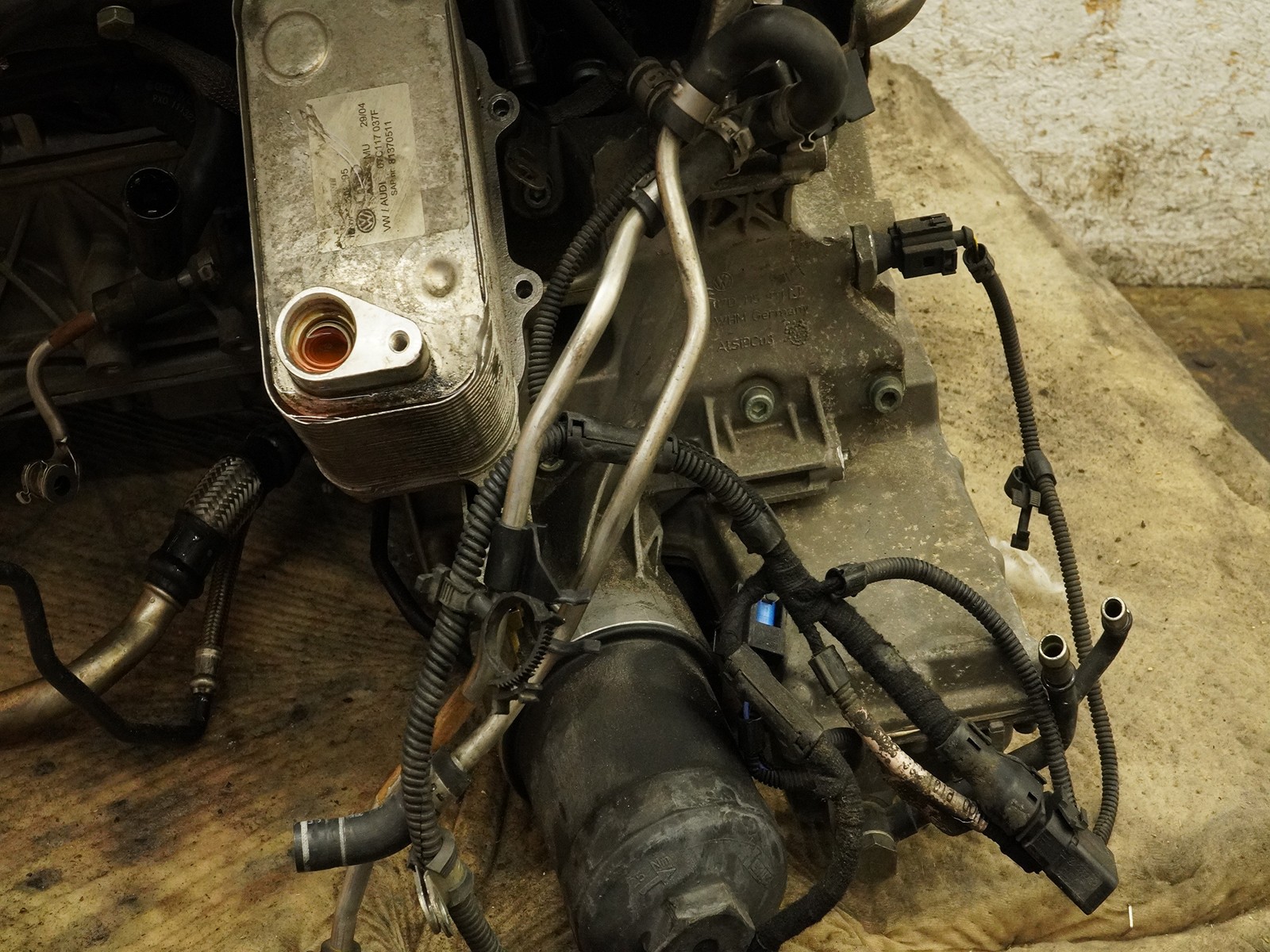 Bentley Continental GT 2003-2012 Right Motor P/N 07C117037F