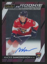 2023-24 O-Pee-Chee Platinum Mackie Samoskevich RC Matte Pink Auto #R-MS