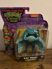 TMNT Mutant Mayhem Ray Fillet Playmates Figure Teenage Mutant Ninja Turtles New