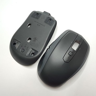 Upper Lower Mouse Case with Side Button Set For Logitech MX Anywhere2s Mouse