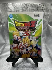Dragon Ball Z Budokai Tenkaichi 3 (Nintendo Wii, 2007) Complete w/ Manual TESTED