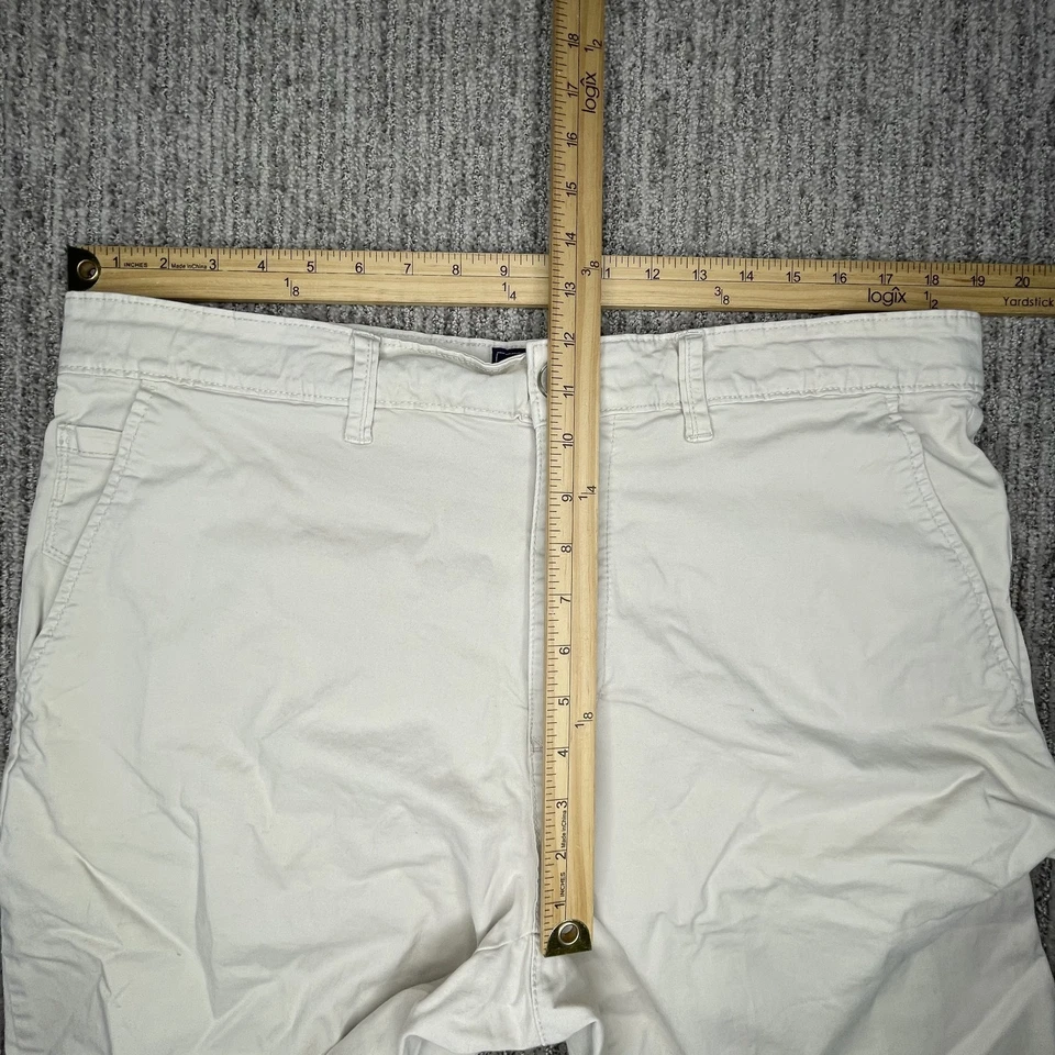 Шорты женские American Rag размер 36 высокая посадка китайские повседневные рабочие бежевые - Изображение 2 из 4