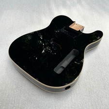 Guitar Body Telecaster Alder wood HS black 4.99 LBS polyester paint