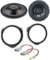 Dietz 85Watt 16,5Cm 2-Wege Lautsprecher FüR Honda Jazz 02-08 FronttüR Auto Boxen