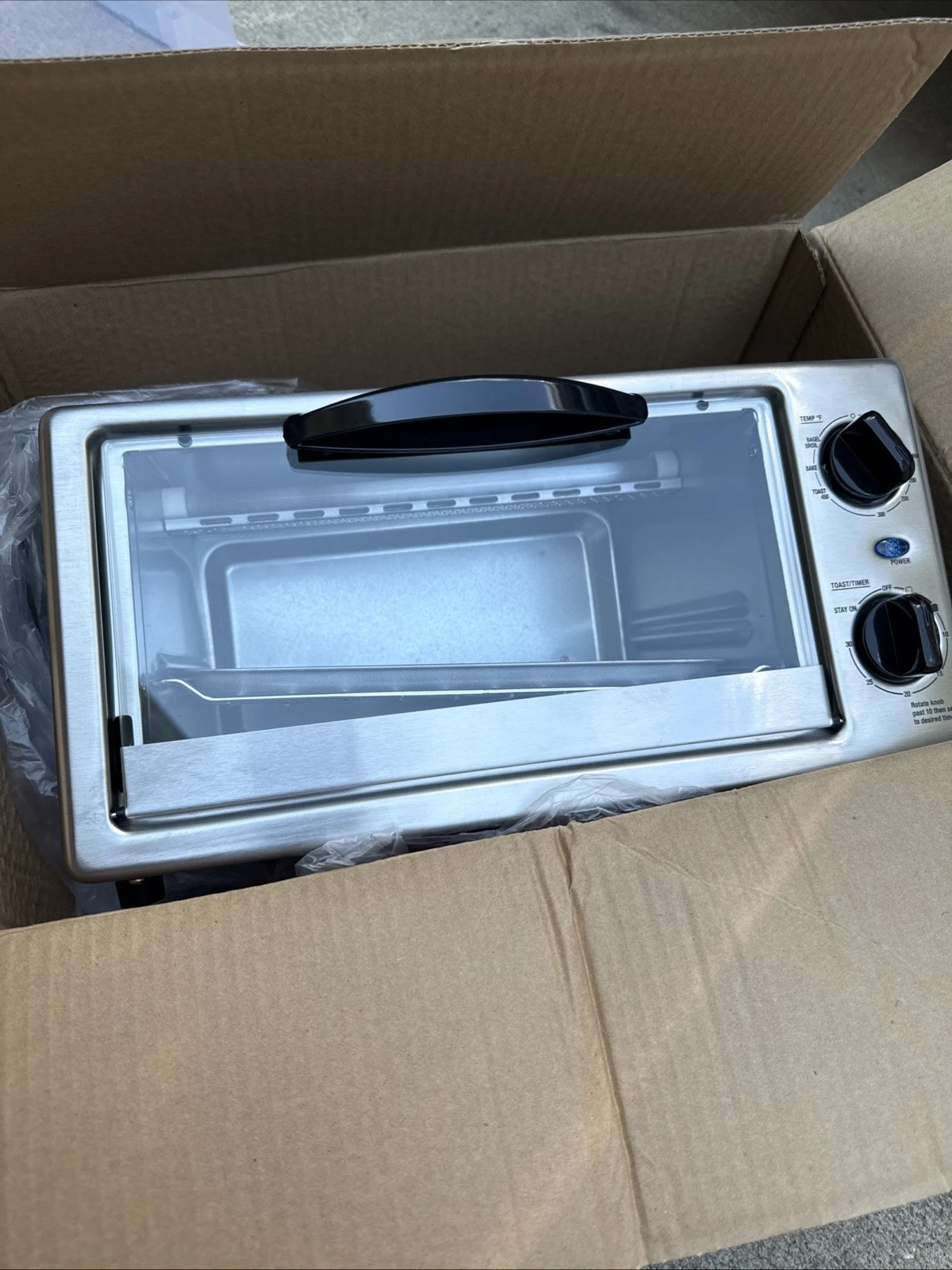 Style Selections 4-slice Toaster Oven
Opens in a new window or tab