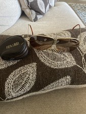 Vintage 1970  s Ferrari Folding Aviator Sunglasses with Case