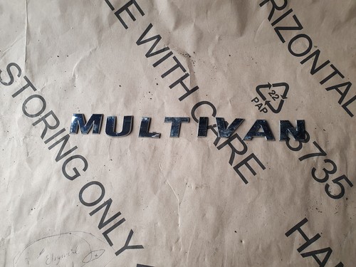Original VW T6 Multivan 7H/7E Schriftzug Heckklappe 2020-2024