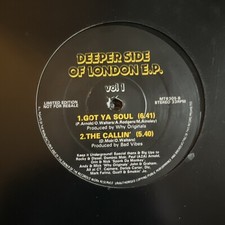 Various - Deeper Side Of London E.P. Vol 1 (12", EP, Ltd, Promo)