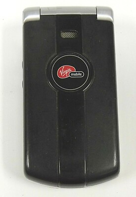 ☆ひまわり　celブラック Kyocera MARBL K127 - Black ( Virgin Mobile ) Cellular Flip Phone