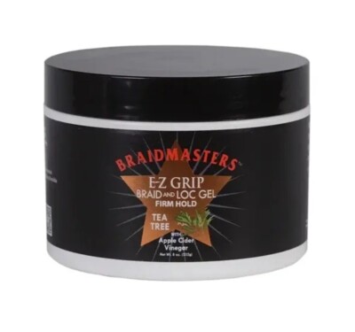 Braid Masters EZ GRIP BRAID und LOC GEL Teebaum mit Apfelessig 8oz