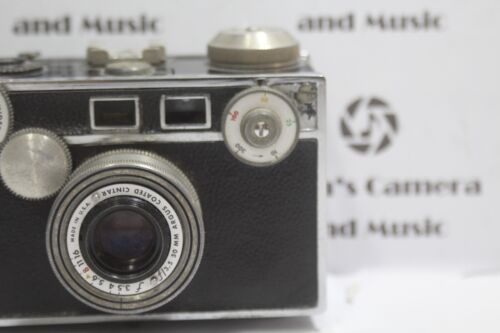 Fotocamera seconda guerra mondiale Argus C3 35mm Telecamera telemetro per riparazione ricambi display - Foto 4 di 24