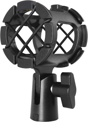 Anti-Vibrations Mikrofon Stoßhalterung mit Cold Shoe Pinch Mikrofonhalter